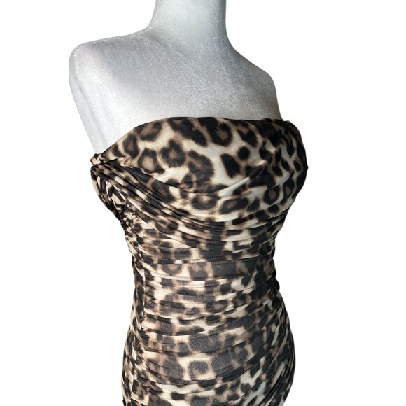 SER.O.YA Sasha Maxi Dress in Spotted Bengal Small New Womens Gown - Picture 7 of 16